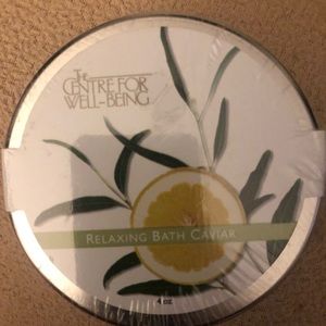 Center for well being relaxing bath caviar